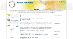 Desktop Screenshot of filipinostories.com
